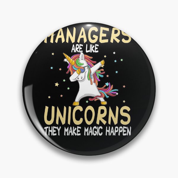 Item preview, Managers Are Like Unicorns They Make Magic Happen designed and sold by zedesignn.