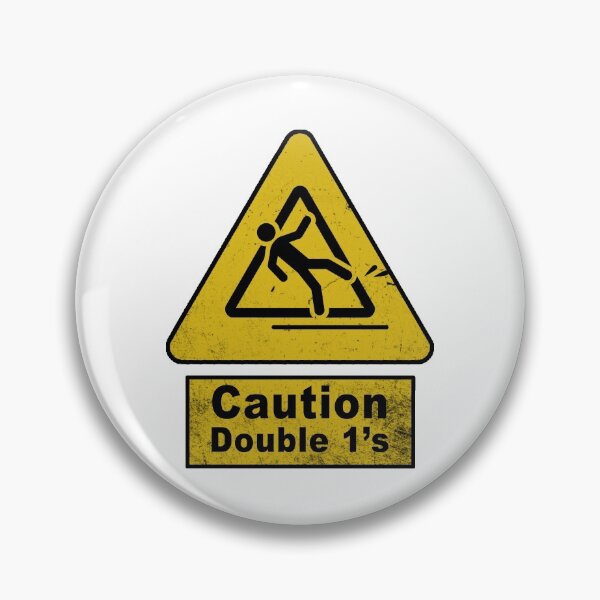 Item preview, Caution - Bad Dice Roll designed and sold by TheGoldenChin.