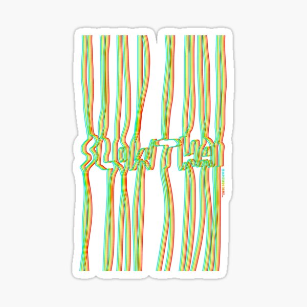 Slowthai Sticker