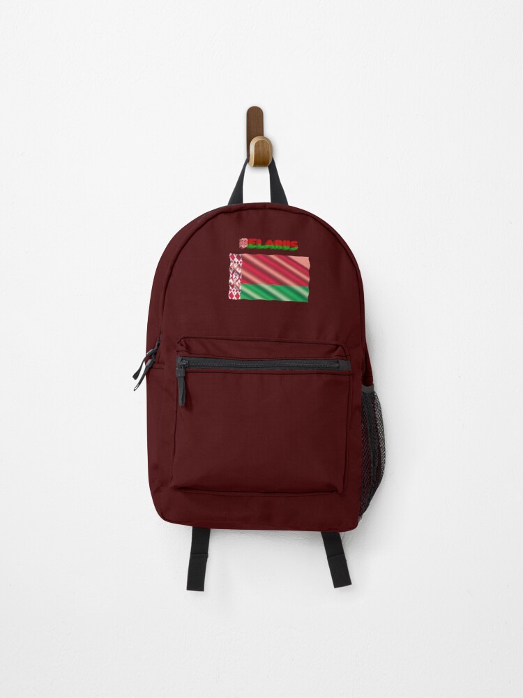 Thumbnail 1 of 3, Backpack, Belarusian flag designed and sold by P-I-R.