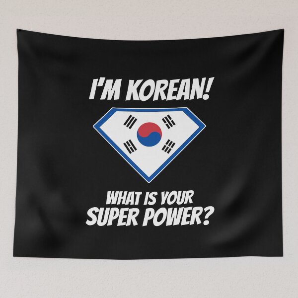 Item preview, I'm Korean what's your superpower?  designed and sold by cofera.