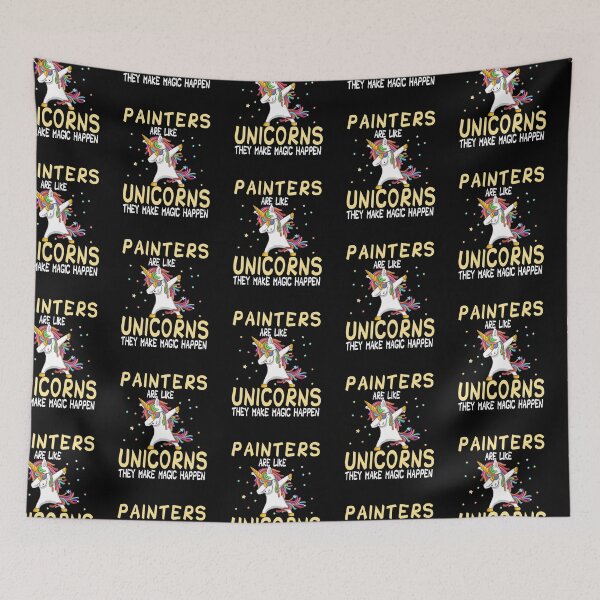 Item preview, Painters Are Like Unicorns They Make Magic Happen designed and sold by zedesignn.