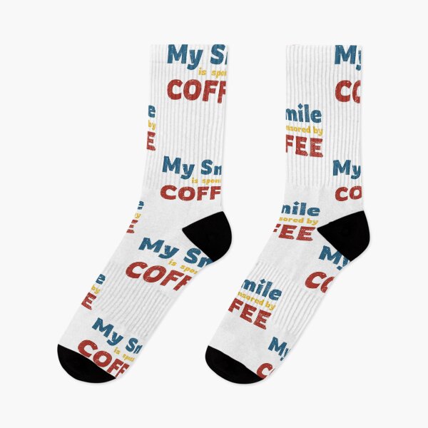 Item preview, My Smile is Sponsored by Coffee designed and sold by YCRDesign.