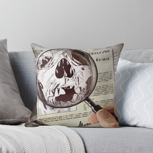 Item preview, Detective Magnifying into Newspaper designed and sold by Rohith Augustine.