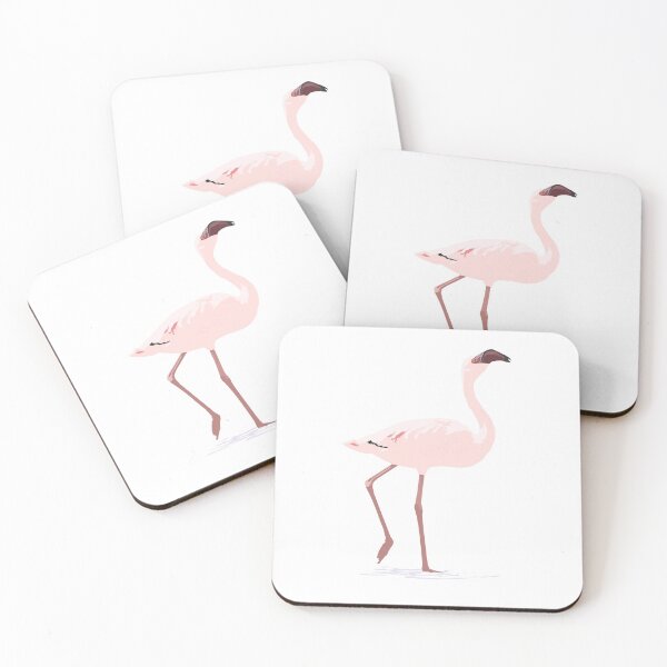 Item preview, Feeding Flamingos - White designed and sold by AnthonyZed.