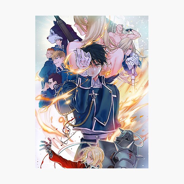 Full Metal Alchemist - Mustang & Cie. Photographic Print