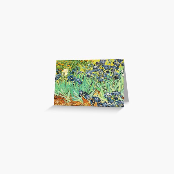 Vincent Van Gogh - Irises Greeting Card