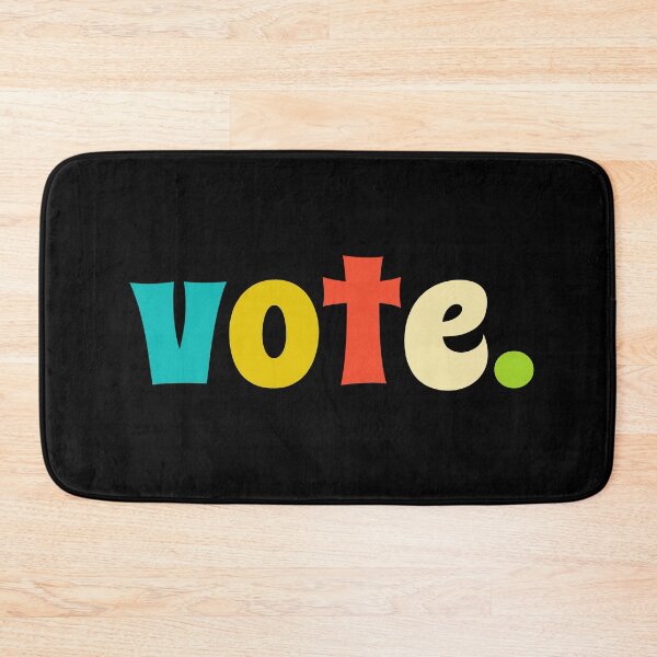 Item preview, VOTE Retro Face Mask Election designed and sold by MagicBoutique.