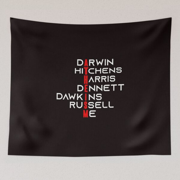 Item preview, darwin,Hichens,Harris,Dennett,Dawkins,Russell,me designed and sold by carripit.