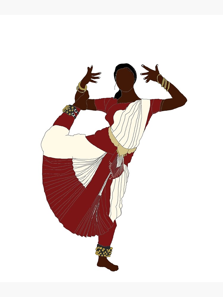 Isolated contour silhouettes indian dancers. Vector set:: tasmeemME.com