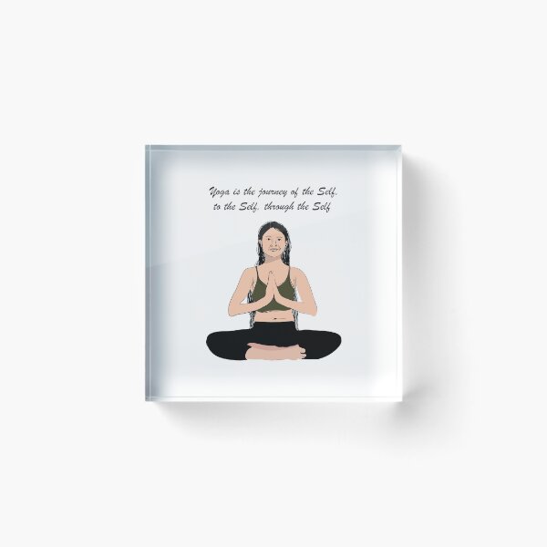 Item preview, Young attractive woman practicing yoga. t-shirt  designed and sold by KARTICK DUTTA.
