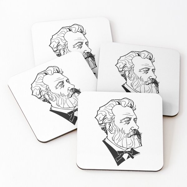 Item preview, Jules Verne designed and sold by Irina Ivanova.