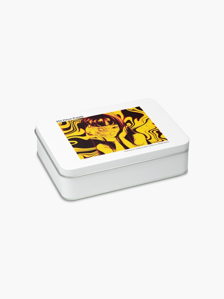 Alternate view of Junji Ito Collection - Tomie - Yellow Jigsaw Puzzle