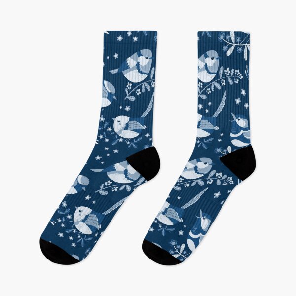 Item preview, Blue birds designed and sold by Angela Sbandelli.