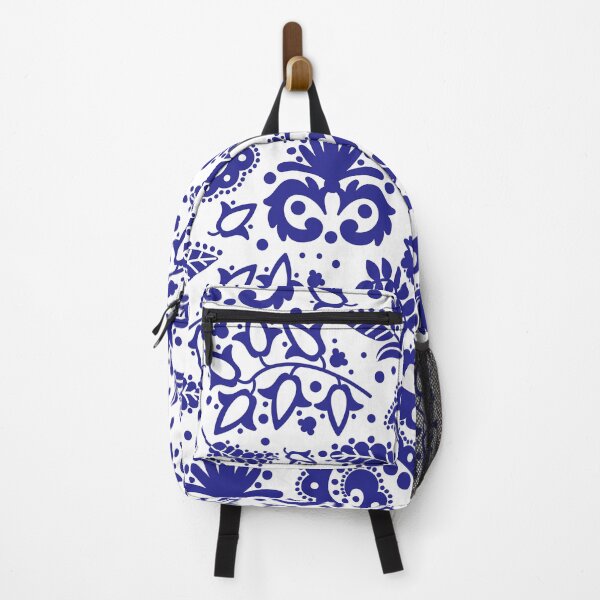Item preview, Floral Tatar Blue Design designed and sold by Erikashop.