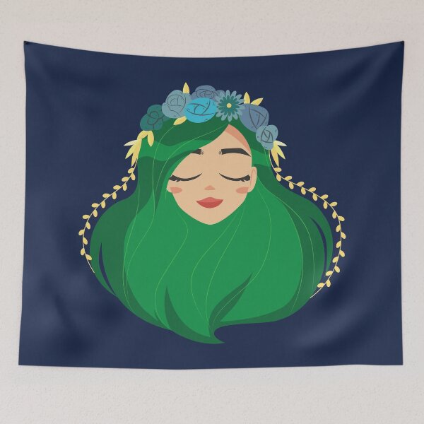 Item preview, Green Hair designed and sold by lazarusheart.