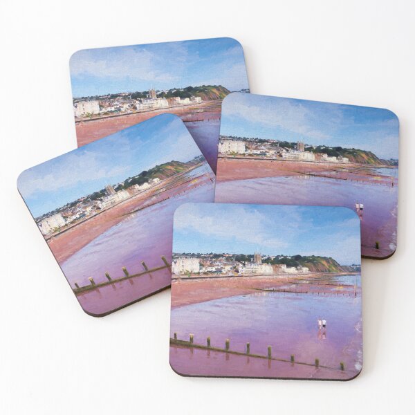 Item preview, Teignmouth Devon Traditional English Coast Scene designed and sold by acceleratorhams.
