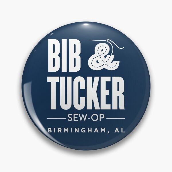 Bib & Tucker Sew-Op - white Pin