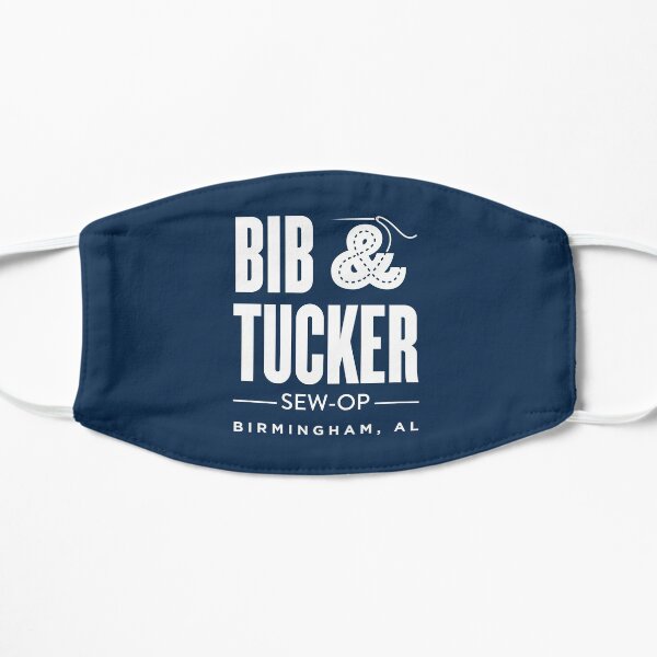 Bib & Tucker Sew-Op - white Flat Mask