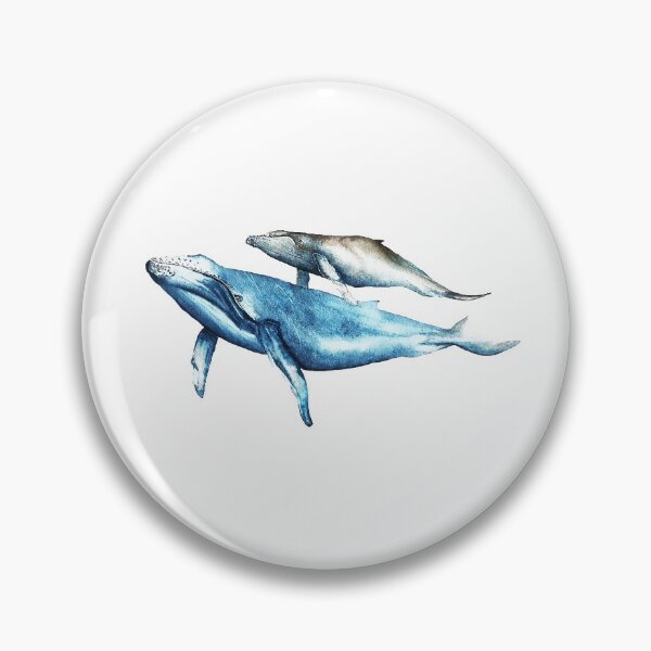 Item preview, Humpback Whale and Calf designed and sold by SkySailingArt.