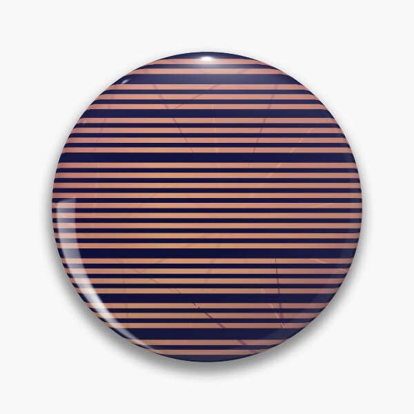 Item preview, Elegant luxury rose gold metallic stripe pattern designed and sold by likebakerdo.