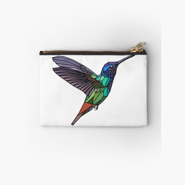 Aperçu de l'œuvre Colibri Géométrique - Coloré - Bleu Vert créée et vendue par Geometricshow.