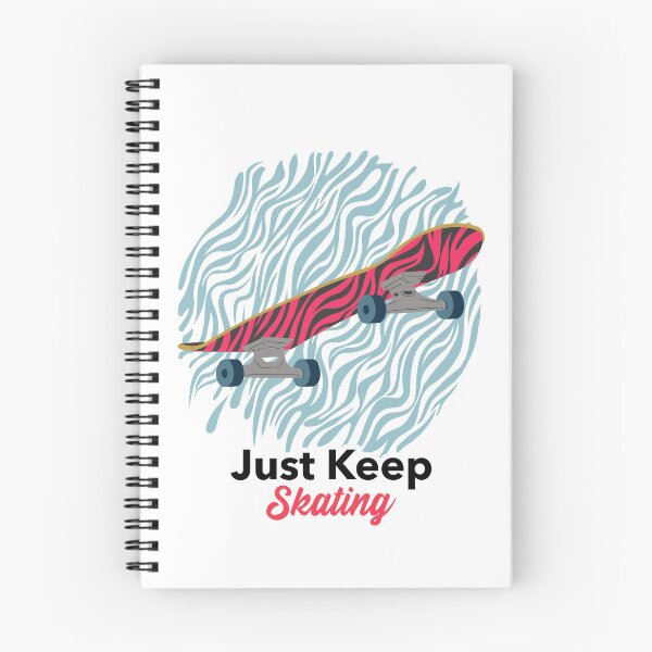 Item preview, Just Keep Skating Skateboard Pattern  designed and sold by jacks-tees.