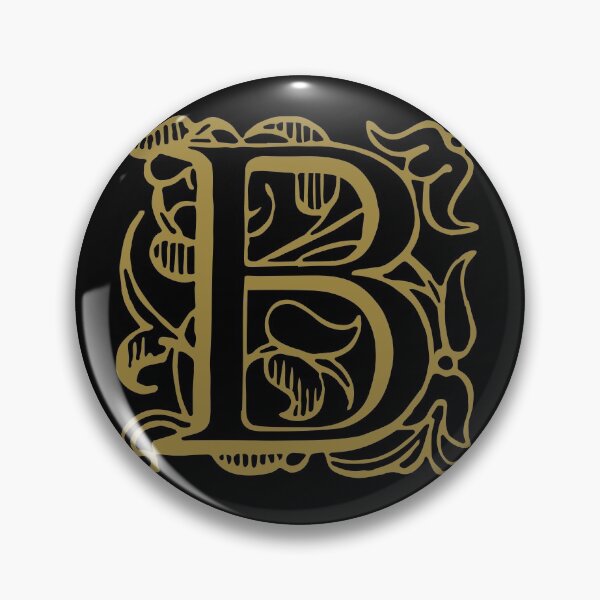 Item preview, Vintage Letter B Gold designed and sold by yourscotborders.