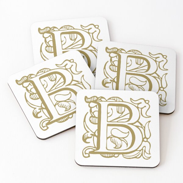 Item preview, Vintage Letter B Gold designed and sold by yourscotborders.