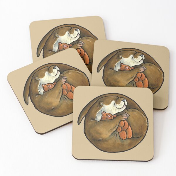 Item preview, Asiatic short-clawed otter designed and sold by animalartbyjess.