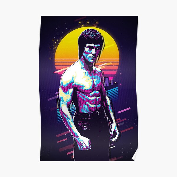 Poster Bruce Lee Redbubble