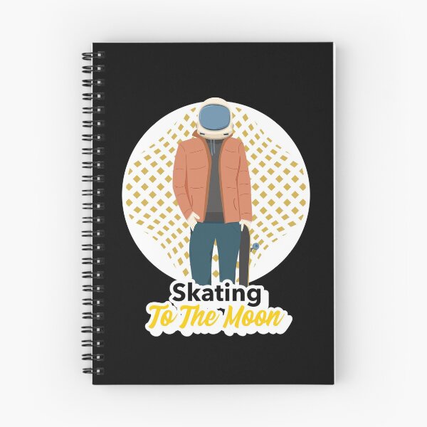 Item preview, Skating To The Moon Skateboarding designed and sold by jacks-tees.