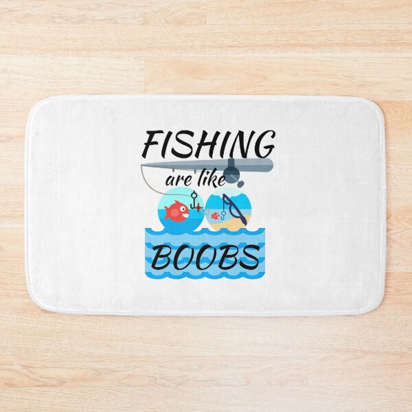 Item preview, Fishing are like boobs designed and sold by Natthiya Minimal.
