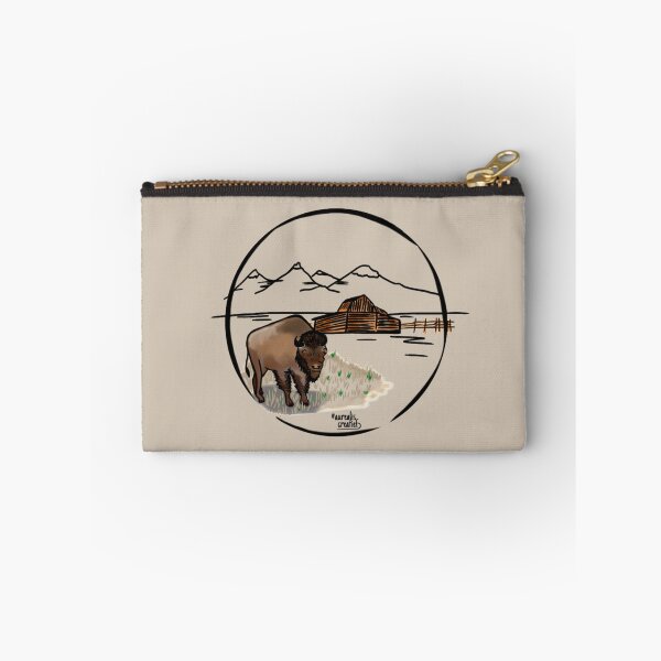 Item preview, A bison in Wyoming - nature designed and sold by Aurealis.