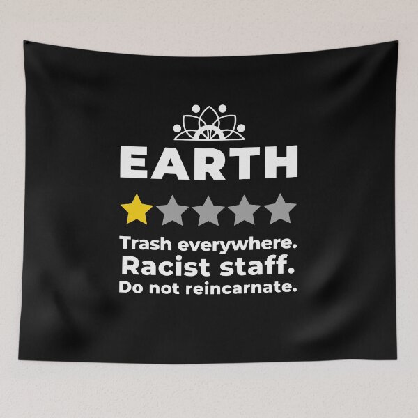 Item preview, Mother Earth One Star Review Awareness Motivational Spiritual Shirt Planet Greta Climate Change SOS Help Climate Strike Shirt Nature Future Natural Environment Cute Funny Inspirational Gift Idea designed and sold by EpsilonEridani.