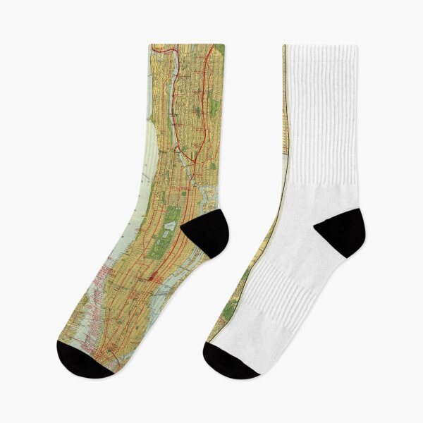 Item preview, Railroad Lines in Manhattan, 1918 designed and sold by DiscoveringNYC.
