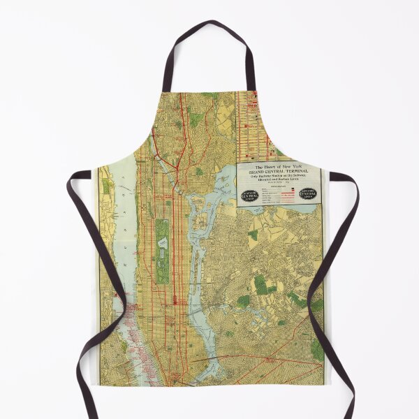 Item preview, Railroad Lines in Manhattan, 1918 designed and sold by DiscoveringNYC.