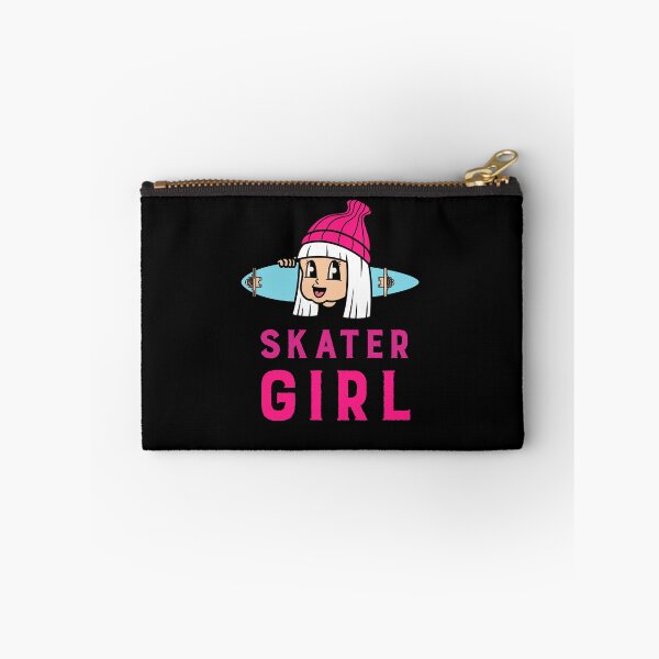 Item preview, Skater Girl Cute Skateboarding Smile designed and sold by jacks-tees.