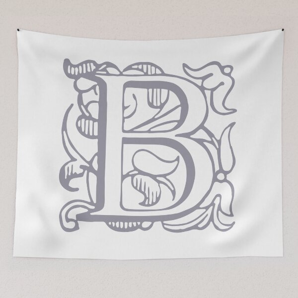 Item preview, Vintage Letter B Silver designed and sold by yourscotborders.