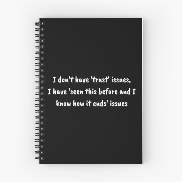 Item preview, Trust Issues designed and sold by Axley.