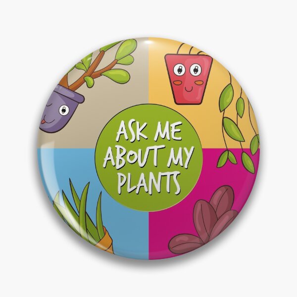 Item preview, Ask Me About My Plants | Colorful Modern Design For Plant Lovers designed and sold by knapst.