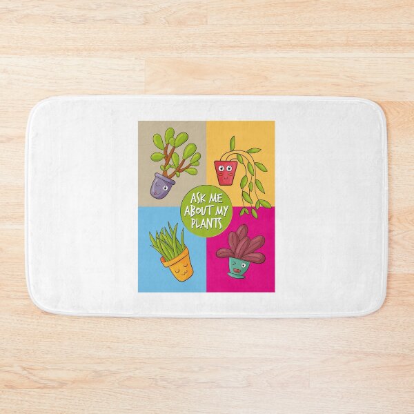 Item preview, Ask Me About My Plants | Colorful Modern Design For Plant Lovers designed and sold by knapst.