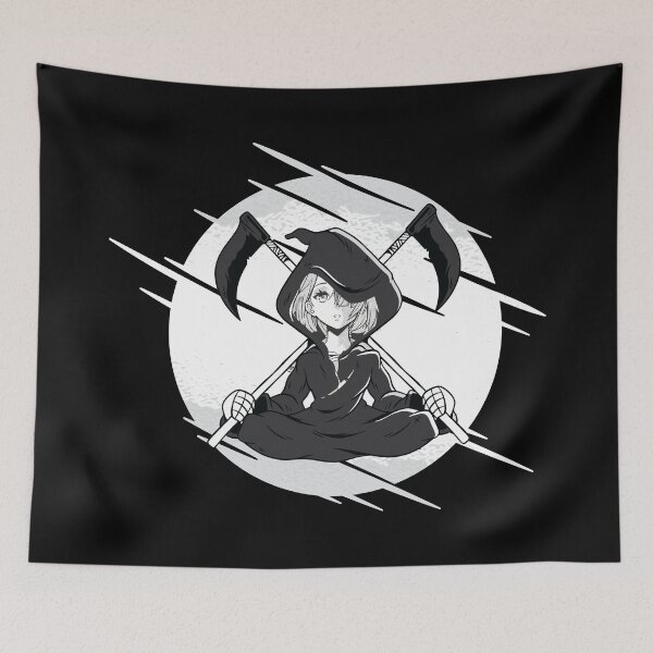 Item preview, Grim reaper anime girl. designed and sold by emphatic.