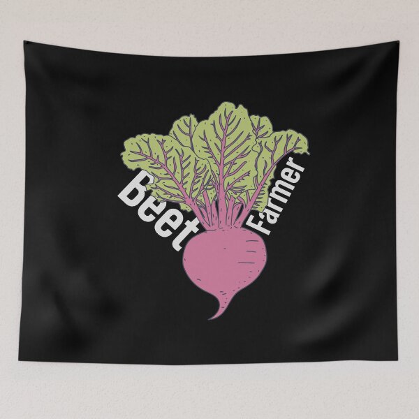 Item preview, Beet Farmer Text - Beetroot Vegetable - Nutritionist designed and sold by DeWinnes.