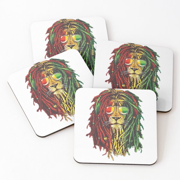 Artikelvorschau, Rastafari Rasta Löwe Cooles Design Kunst Grafik Tier König Rastaman Judah Vintage Distressed entworfen und verkauft von tetyboom.