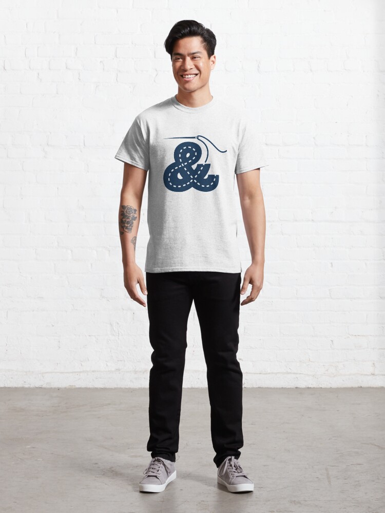 Alternate view of Sew-Op Ampersand Classic T-Shirt