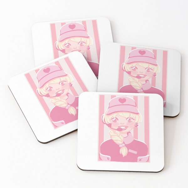 Item preview, Pink Fast food Employe designed and sold by Noemi Uremillis.