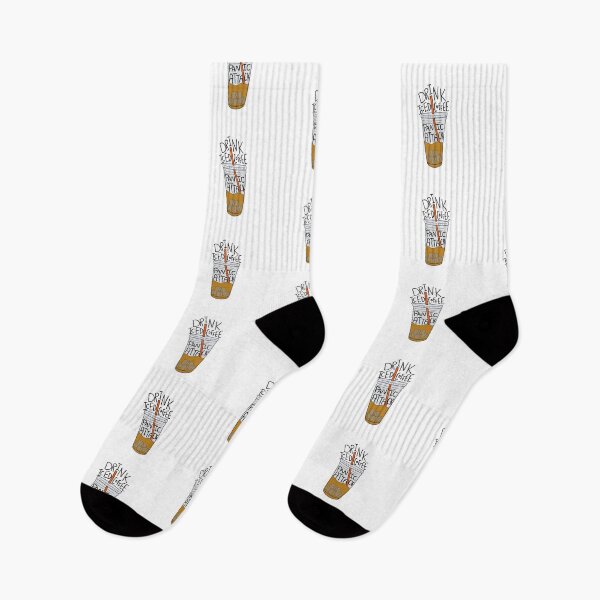 Item preview, Drink Iced Coffee, Panic Attack designed and sold by Jada Fontanez.
