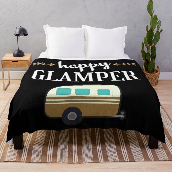 Item preview, Happy Glamper designed and sold by good vibes clothing.