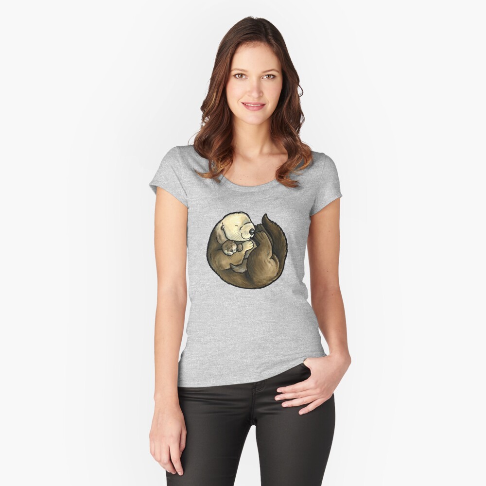 Artikel-Vorschau von Tailliertes Rundhals-Shirt, designt und verkauft von animalartbyjess.